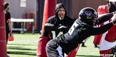 Texas Tech OLB's coach C. J. Ah You