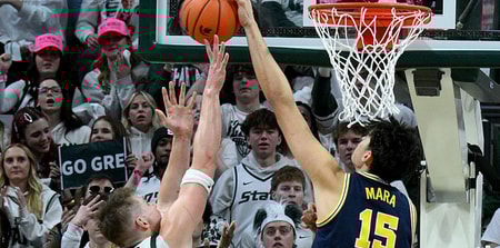 NCAA Basketball: Michigan at Michigan State