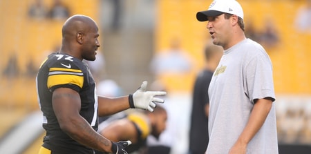 James Harrison Ben Roethlisberger