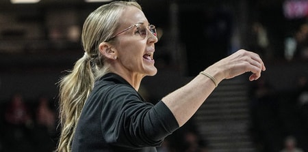 Vanderbilt women's basketball coach Shea Ralph