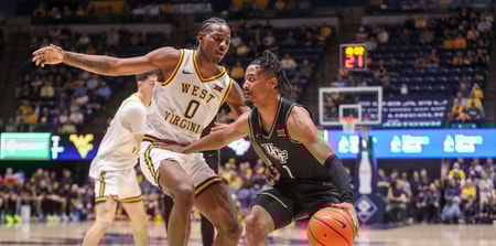 NCAA Basketball: Central Florida at West Virginia