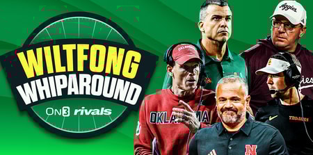 Lincoln Riley, Mario Cristobal, Brent Venables, Matt Rhule and Mike Elko-