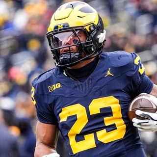 Kyle Whittingham has high hopes for what the Michigan running backs room can be in his inaugural season. Junfu Han / USA TODAY NETWORK via Imagn Images