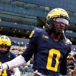 Michigan Wolverines football cornerback Jyaire Hill had a huge game vs. Oklahoma. (Photo by Junfu Han / USA TODAY NETWORK via Imagn Images)