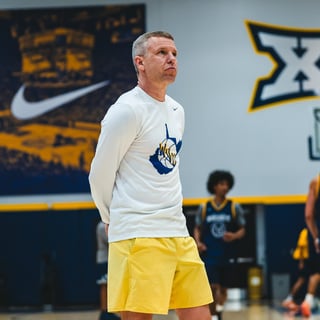 West Virginia head coach Ross Hodge
