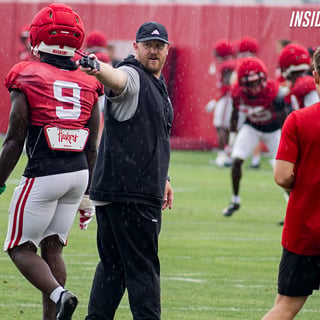 Nebraska football defensive coordinator Rob Aurich