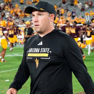 Arizona State football coach Kenny Dillingham