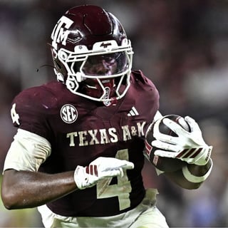 Texas A&M running back Rueben Owens II