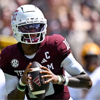 Texas A&M quarterback Marcel Reed