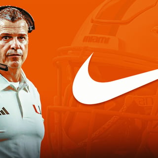 Mario Cristobal-Miami Hurricanes football-Nike