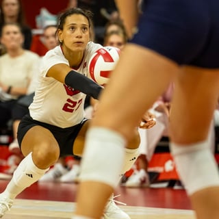 Nebraska volleyball Harper Murray (17)