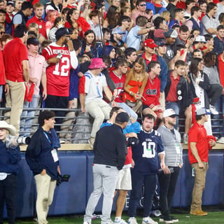 Ole Miss student section 2024 vs. UGA