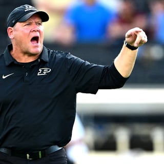 Purdue coach Barry Odom