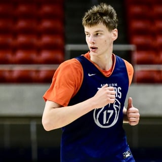 Mantas Rubstavicius (Photo by Jay G. Tate/AuburnSports)