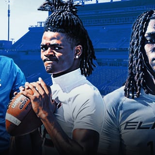 Marcus Washington, Josiah Boyd, coach Will stein-afi