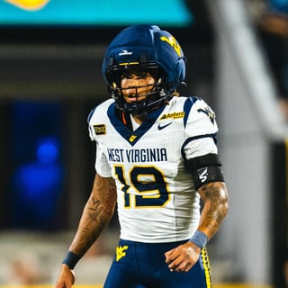 West Virginia defensive back Nick Taylor