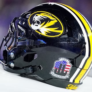 Mizzou helmet