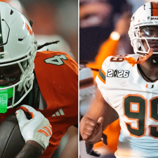 Miami RB Mark Fletcher, DL Ahmad Moten