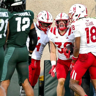 Nebraska football RB Vincent Genatone vs. Michigan State