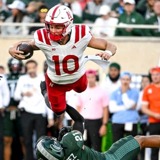 Nebraska football QB Anthony Colandrea vs. Michigan State
