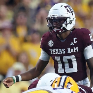 Texas A&M quarterback Marcel Reed