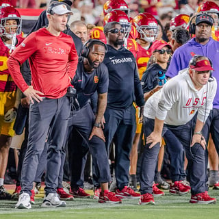 Lincoln Riley & Gary Patterson