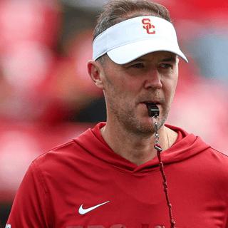 USC coach Lincoln Riley vs. Oregon