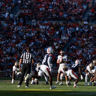Vanderbilt Commodores quarterback Jared Curtis (2) hikes the ball as Auburn Tigers take on Vanderbilt Commodores at Jordan-Hare