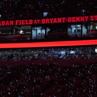 Saban Field at Alabama's Bryant Denny Stadium