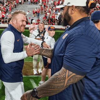 Alex Golesh (Photo by Matt Rudolph/AuburnSports)