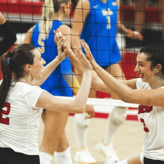 Nebraska volleyball Bergen Reilly Virginia Adriano