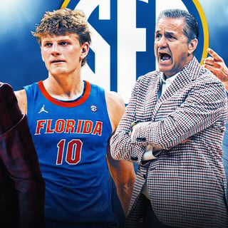 SEC- Nate Oats, Thomas Haugh, John Calipari, Milan Momcilovic
