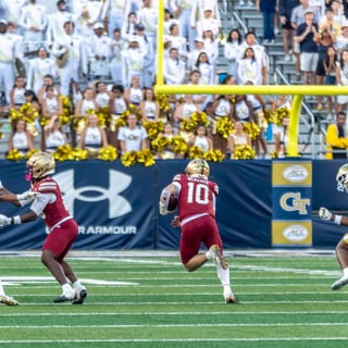 Boston College QB Mason McKenzie vs. Georgia Tech