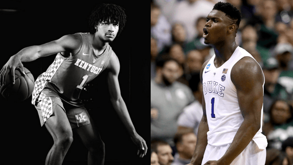Shaedon Sharpe, Zion Williamson