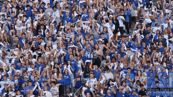 Kroger field student section crowd