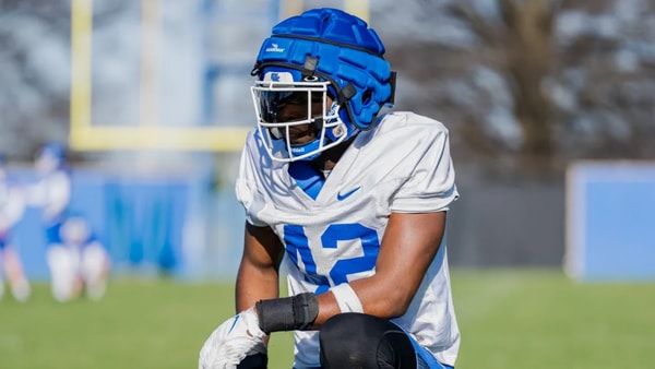 Kentucky edge Tyreese Fearbry at Spring Practice