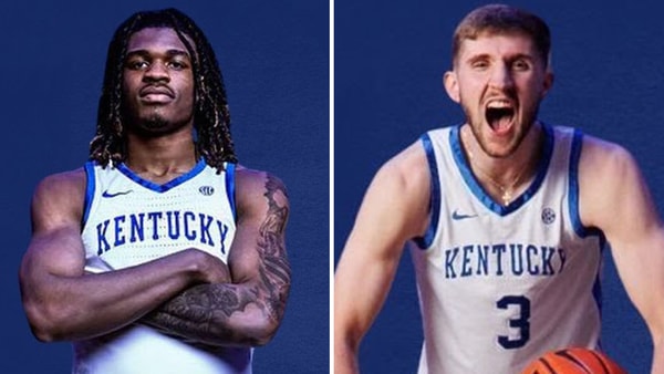 Kentucky signees Otega Oweh and Andrew Carr - Photos by UK Athletics