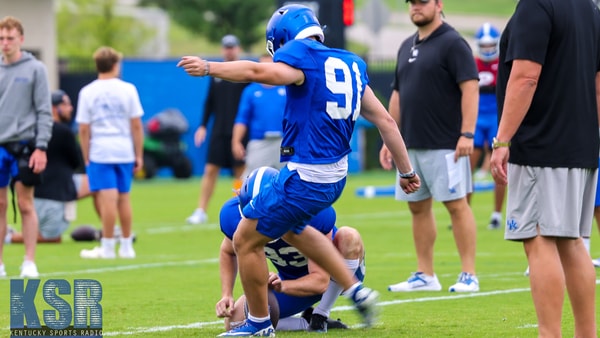 Kentucky kicker Jacob Kauwe - Mont Dawson, Kentucky Sports Radio