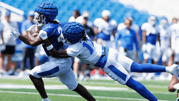 Photo of Jason Patterson (left) by Elliott Hess | UK Athletics