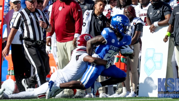 Kentucky running back Jason Patterson - Dr. Michael Huang, Kentucky Sports Radio