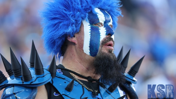 Kentucky fan dressed up - Dr. Michael Huang, Kentucky Sports Radio