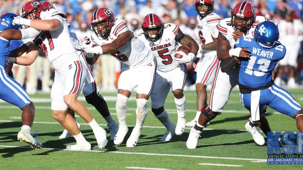 South Carolina running the ball - Dr. Michael Huang, Kentucky Sports Radio