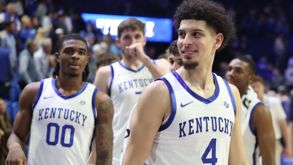 Otega Oweh (left) and Koby Brea - Dr. Michael Huang, Kentucky Sports Radio