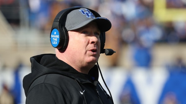 Kentucky head coach Mark Stoops during the loss to Louisville - Dr. Michael Huang, Kentucky Sports Radio