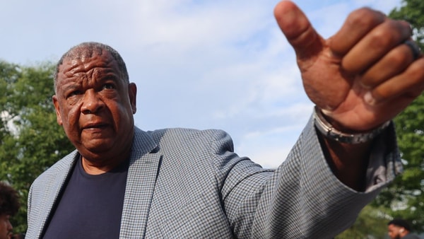 Kentucky assistant coach Vince Marrow at the Cat Walk, via Dr. Michael Huang, KSR