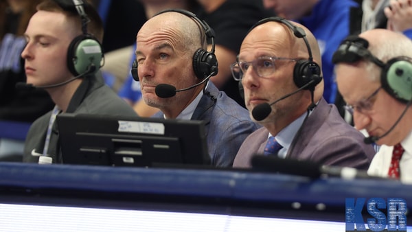 ESPN's Jay Bilas and Dan Shulman call a Kentucky game at Rupp Arena - Dr. Michael Huang, Kentucky Sports Radio
