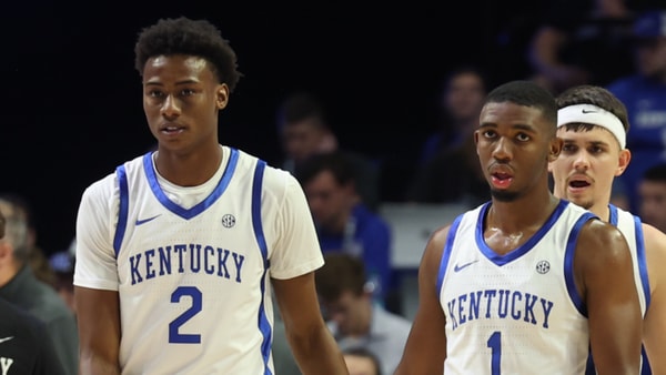 Jaxson Robinson (left) and Lamont Butler - Dr. Michael Huang, Kentucky Sports Radio
