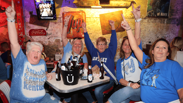 Kentucky fans in Nashville at the SEC Tournament - Dr. Michael Huang, Kentucky Sports Radio