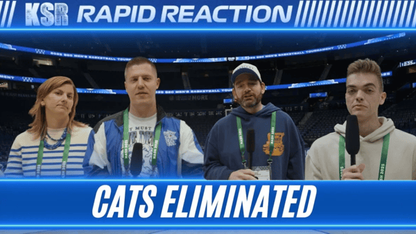 KSR's Rapid Reaction to an ugly loss in the SEC Tournament to Alabama
