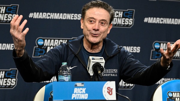 St. John's head coach Rick Pitino